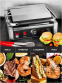 Контактный гриль ROCK KITCHEN RK-CG811E-SS